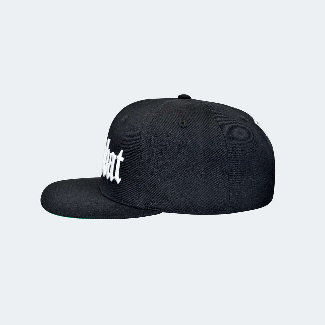 Combat Hat, Flat Brim Hat, CRNR Hat, Combat Corner Hat, Black Hat, Green Brim, CPT, Compton