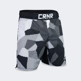 Fight Shorts, MMA Shorts, Grappling Shorts, Combat Trainer Shorts, Combat Corner Shorts, NOGI Shorts, Jiu Jitsu Shorts, CRNR Shorts