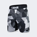 Fight Shorts, MMA Shorts, Grappling Shorts, Combat Trainer Shorts, Combat Corner Shorts, NOGI Shorts, Jiu Jitsu Shorts, CRNR Shorts