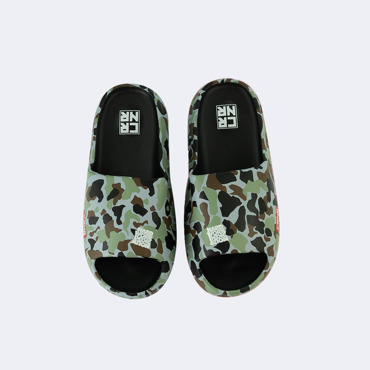 CRNR Foam Slides, Camo Slides