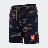 Combat Corner Sweatshorts, CRNR Shorts, Camo Sweatshorts