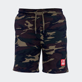 Combat Corner Sweatshorts, CRNR Shorts, Camo Sweatshorts