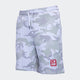 CRNR Stacked Sweatshorts | Snow Camo