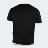 Product photo of Combat Corner’s exclusive WI Wrestle Black Classic Tee. This photo shows the back of Combat Corner’s WI Wrestle Black Classic Tee. This collab Classic Tee is part of Combat Corner’s sponsorship of WI Wrestle, the number one news source and fan center for Wisconsin wrestling.
