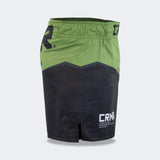 Combat Corner Shorts, CRNR Shorts, Cross Trainer Shorts, MMA Shorts, BJJ Shorts, Fight Shorts, OD Green Fight Shorts