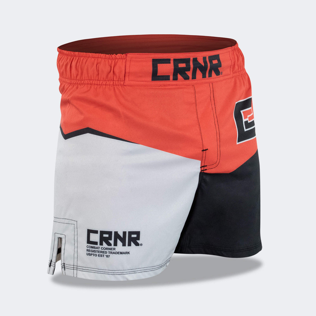 Combat Corner Shorts, CRNR Shorts, Cross Trainer Shorts, MMA Shorts, BJJ Shorts, Fight Shorts