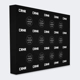 Step and Repeat Pop Up Display, Combat Sports Backdrop, MMA Awards backdrop