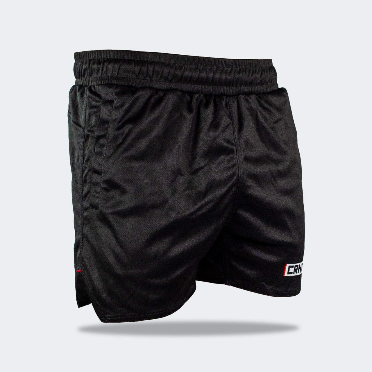 CRNR Form Training Shorts, Combat Corner Shorts, Black 5 Inch Shorts
