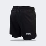 CRNR Functional Combat Shorts, Combat Corner Shorts, Black 5 Inch Shorts