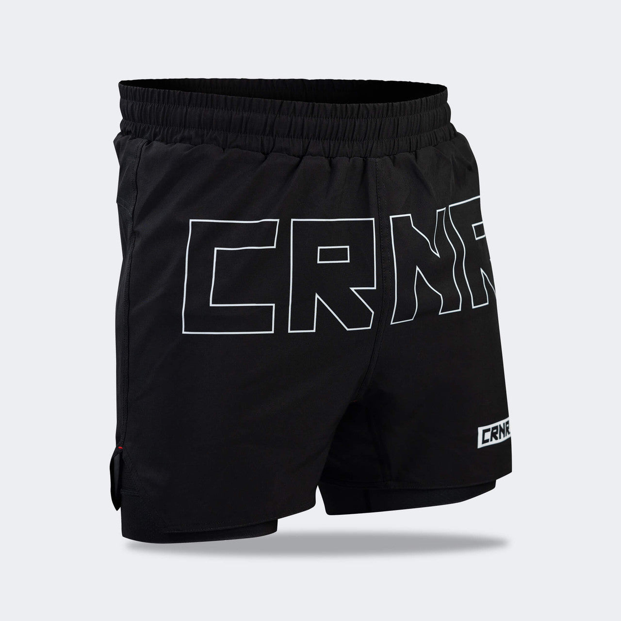 CRNR Functional Combat Shorts, Combat Corner Shorts, Black 5 Inch Shorts
