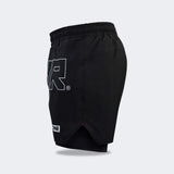 CRNR Functional Combat Shorts, Combat Corner Shorts, Black 5 Inch Shorts
