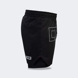 CRNR Functional Combat Shorts, Combat Corner Shorts, Black 5 Inch Shorts