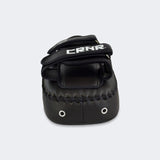 HMIT Thai Pads, Muay Thai Pads, Vegan Leather Muay Thai Pads, Black Muay Thai Pads, Combat Corner Muay Thai Pads, CRNR, Double Strap Thai Pads