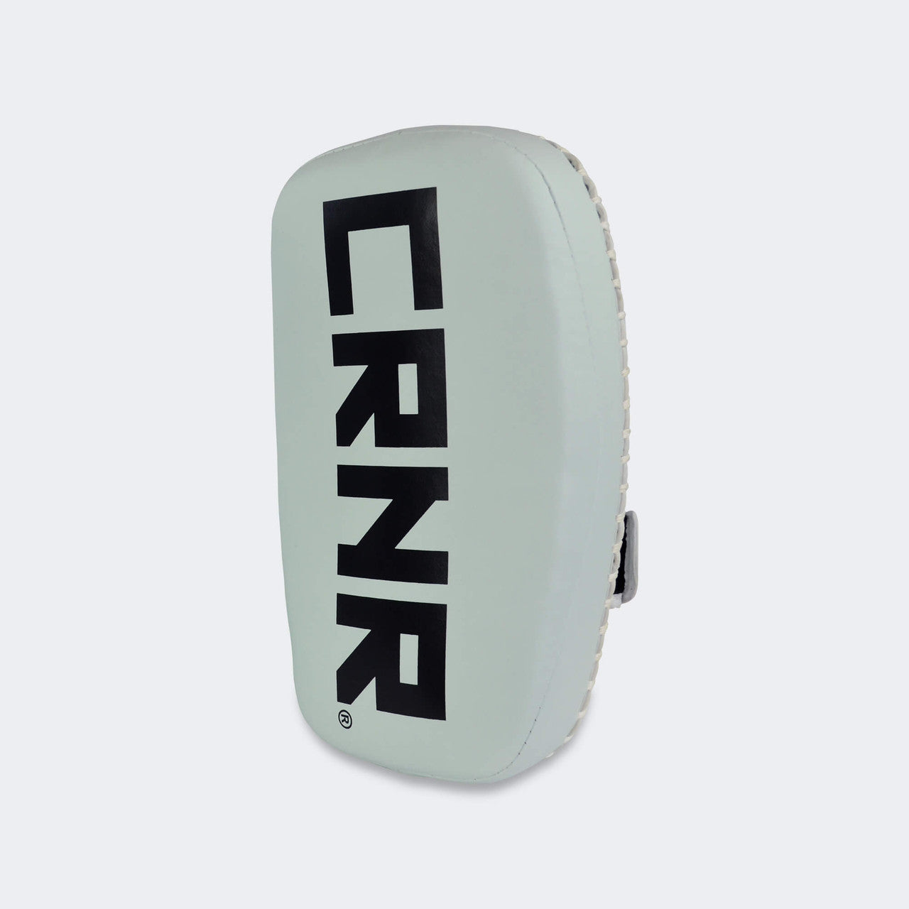 HMIT Thai Pads, Muay Thai Pads, Vegan Leather Muay Thai Pads, White Muay Thai Pads, Combat Corner Muay Thai Pads, CRNR, Single Strap Thai Pads
