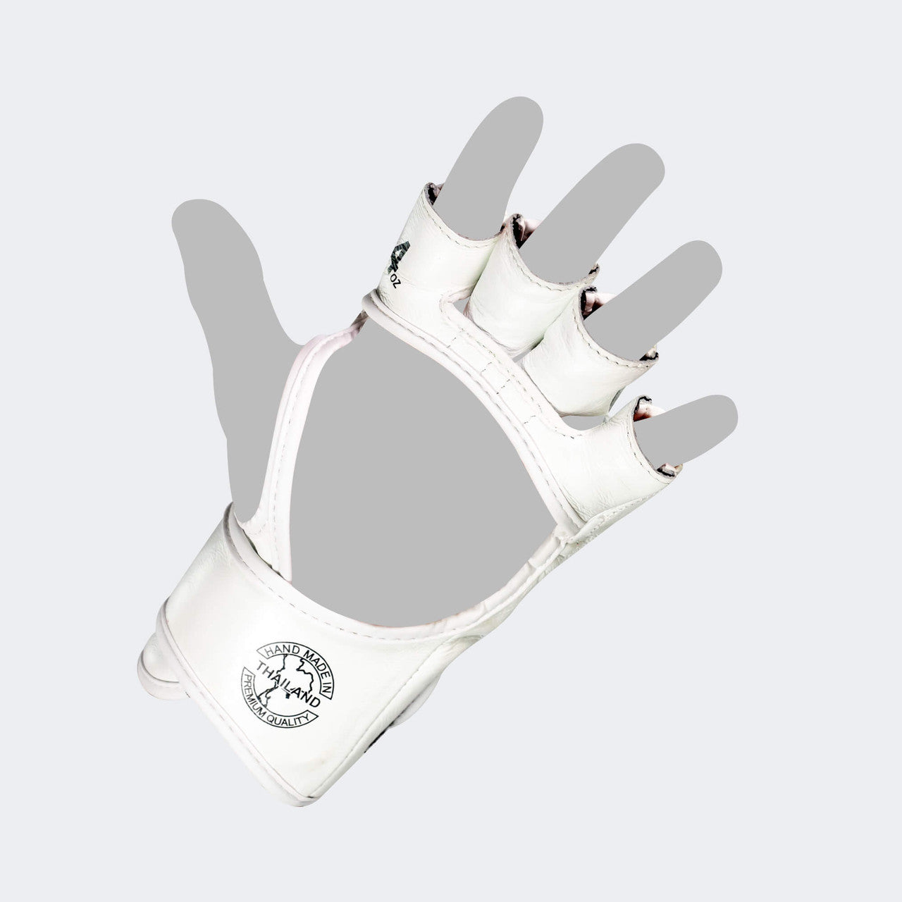 HMIT MMA Fight Gloves | White | Size: Small