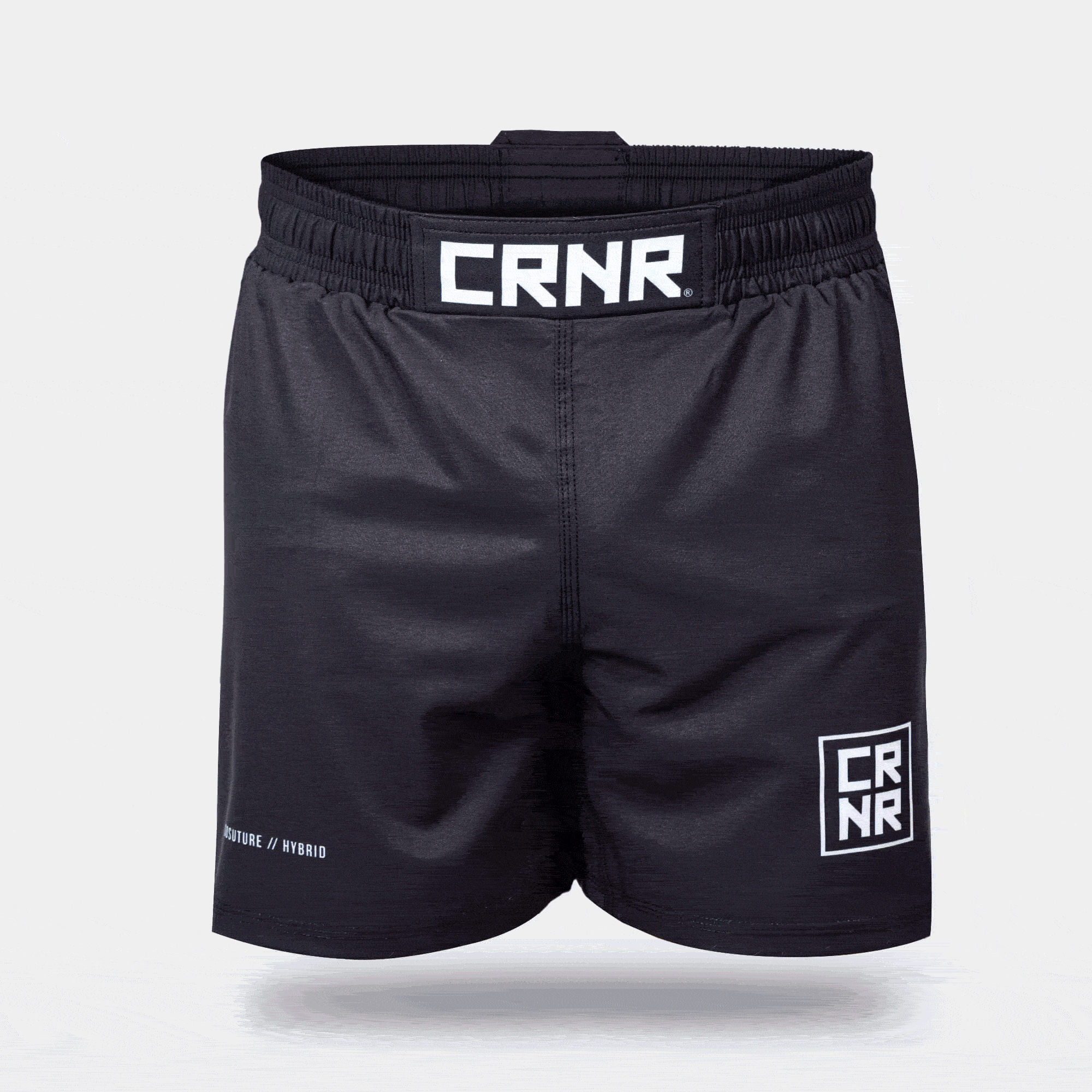 IsoSuture Hybrid Fight Shorts | Comp Legal Black