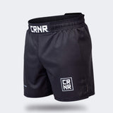 IsoSuture Hybrid Fight Shorts | Comp Legal Black