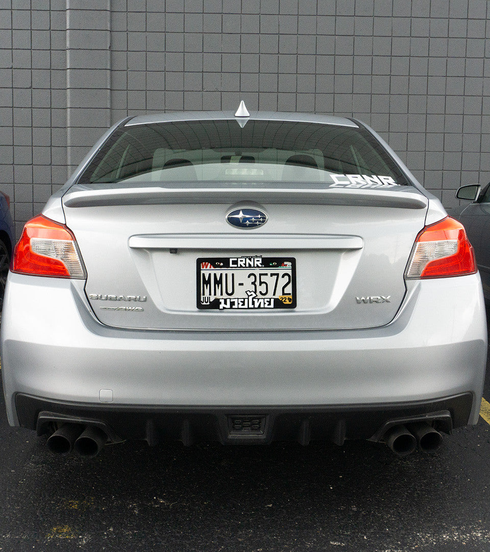 Muay Thai License Plate Frame