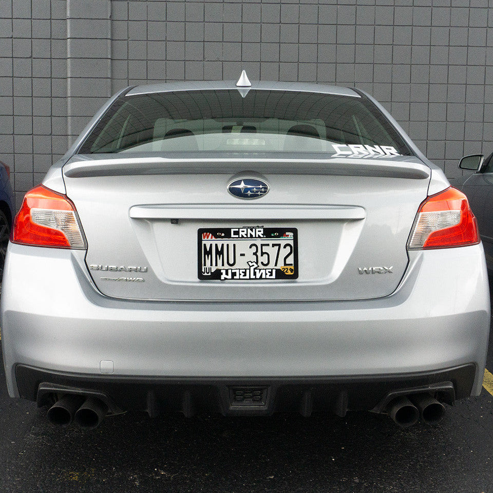 Muay Thai License Plate Frame