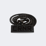 Combat Corner Gold Chain, Cuban Gold Chain, CRNR Necklace, Combat Corner Black Chain