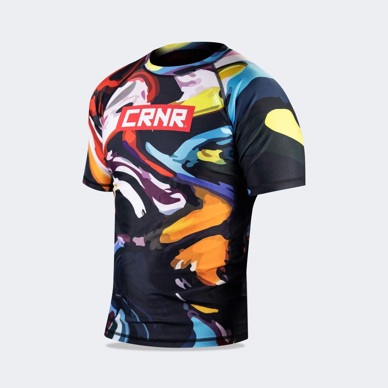 CRNR Rash Guard, Jiu Jitsu Rash Guard, Short sleeve rash guard, mma rash guard, mma shirt