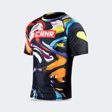 CRNR Rash Guard, Jiu Jitsu Rash Guard, Short sleeve rash guard, mma rash guard, mma shirt