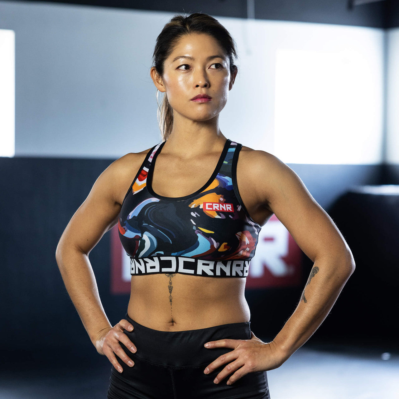 MMA Sports Bra, CRNR Sports Bra, Fight Sport Bra