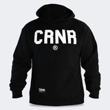 Combat Corner Hoodie, Supply hoodie, CRNR Apparel, Black Hoodie