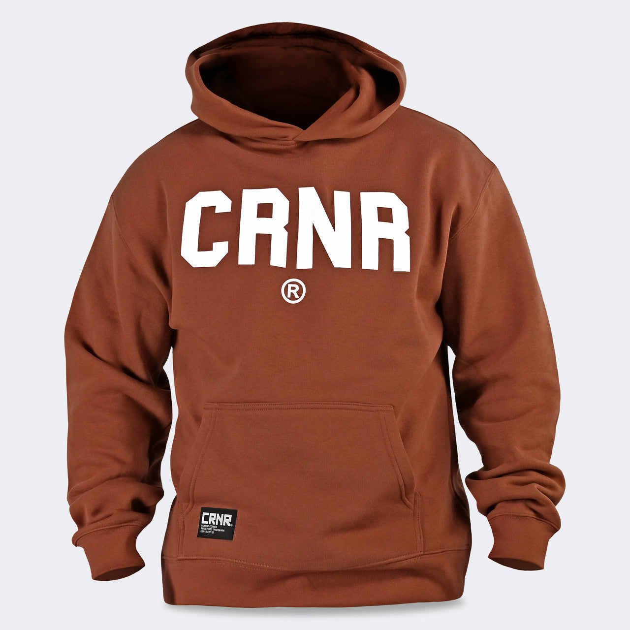 Combat Corner Hoodie, Supply hoodie, CRNR Apparel, Clay Hoodie