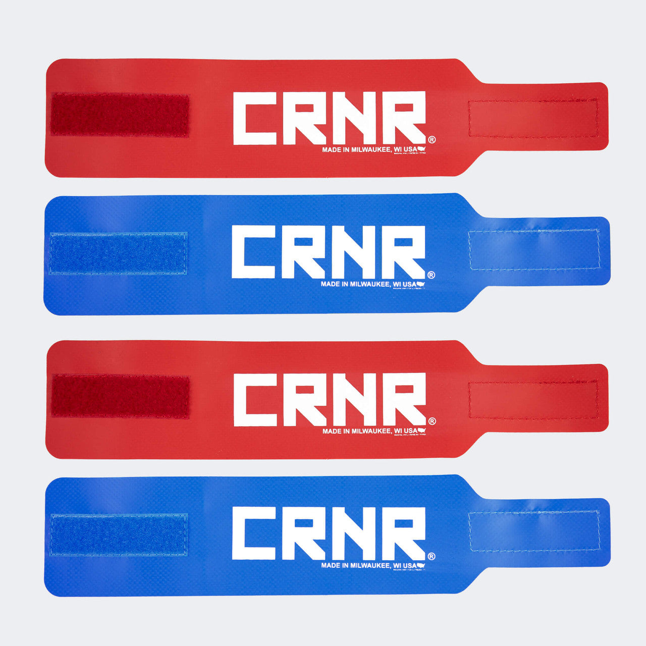 Wrestling Ankle Bands, Tournament Ankle Bands, Jiu Jitsu Ankle Bands, CRNR Ankle Bands, Red and Blue Ankle Bands