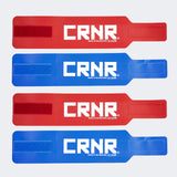 Wrestling Ankle Bands, Tournament Ankle Bands, Jiu Jitsu Ankle Bands, CRNR Ankle Bands, Red and Blue Ankle Bands