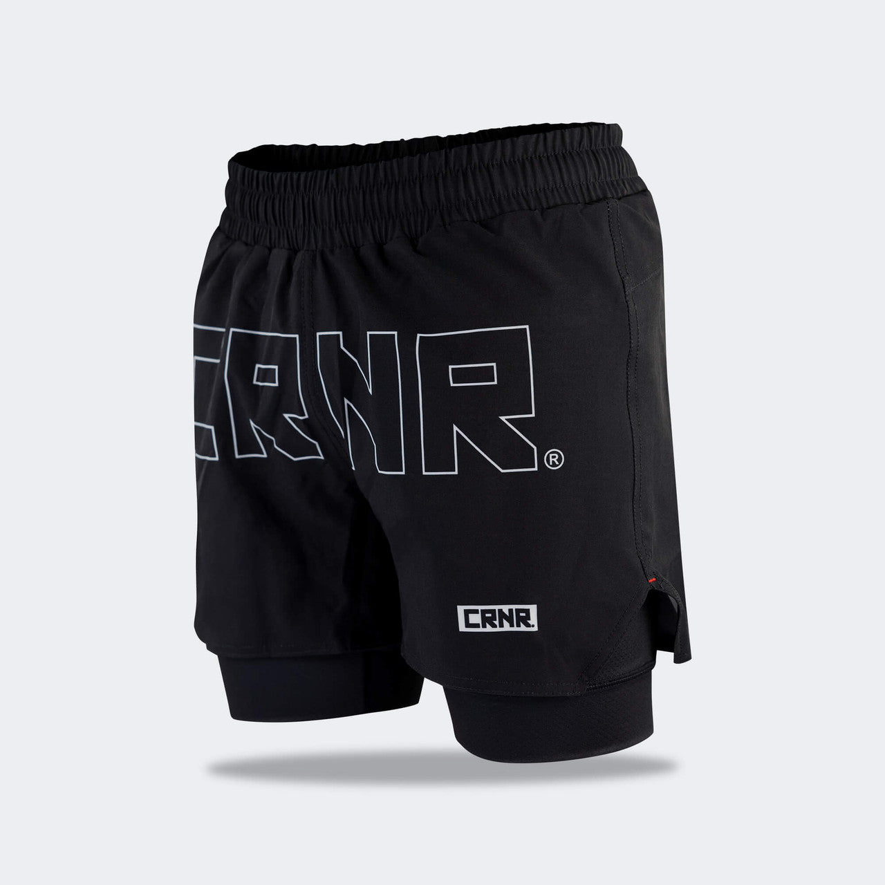 CRNR Functional Combat Shorts, Combat Corner Shorts, Black 5 Inch Shorts