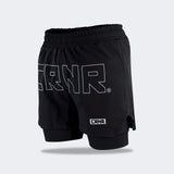 CRNR Functional Combat Shorts, Combat Corner Shorts, Black 5 Inch Shorts