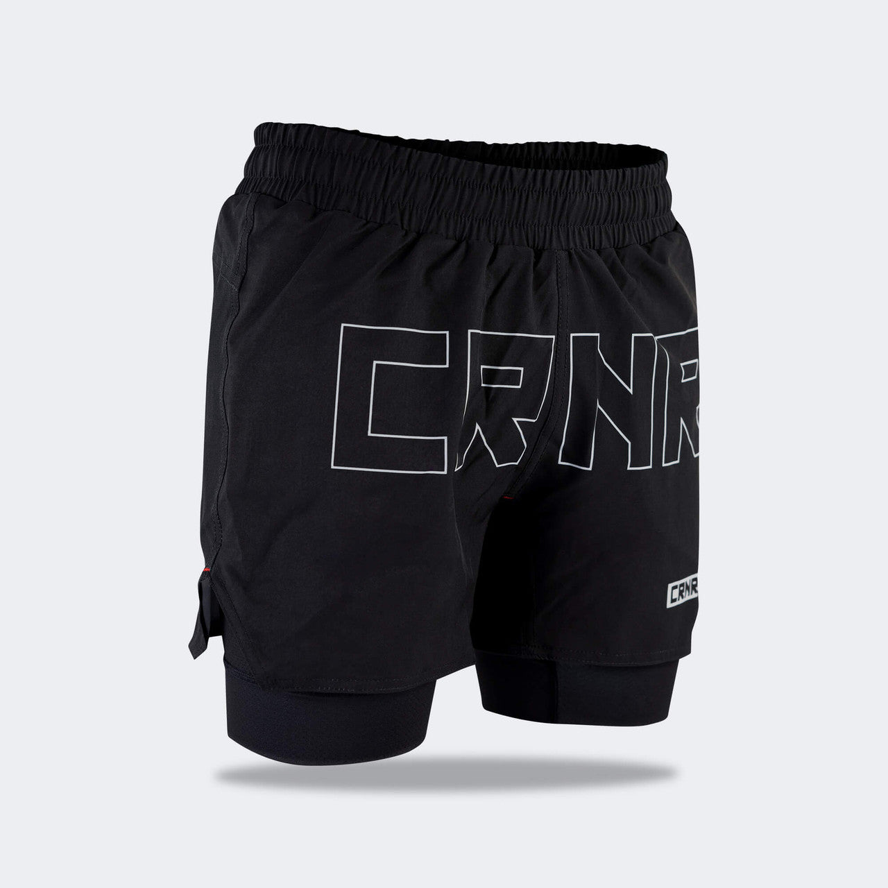 CRNR Functional Combat Shorts, Combat Corner Shorts, Black 5 Inch Shorts