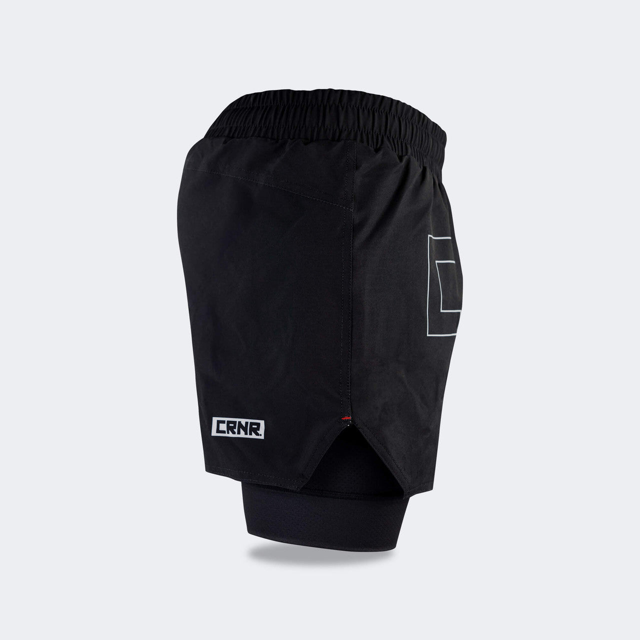 CRNR Functional Combat Shorts, Combat Corner Shorts, Black 5 Inch Shorts