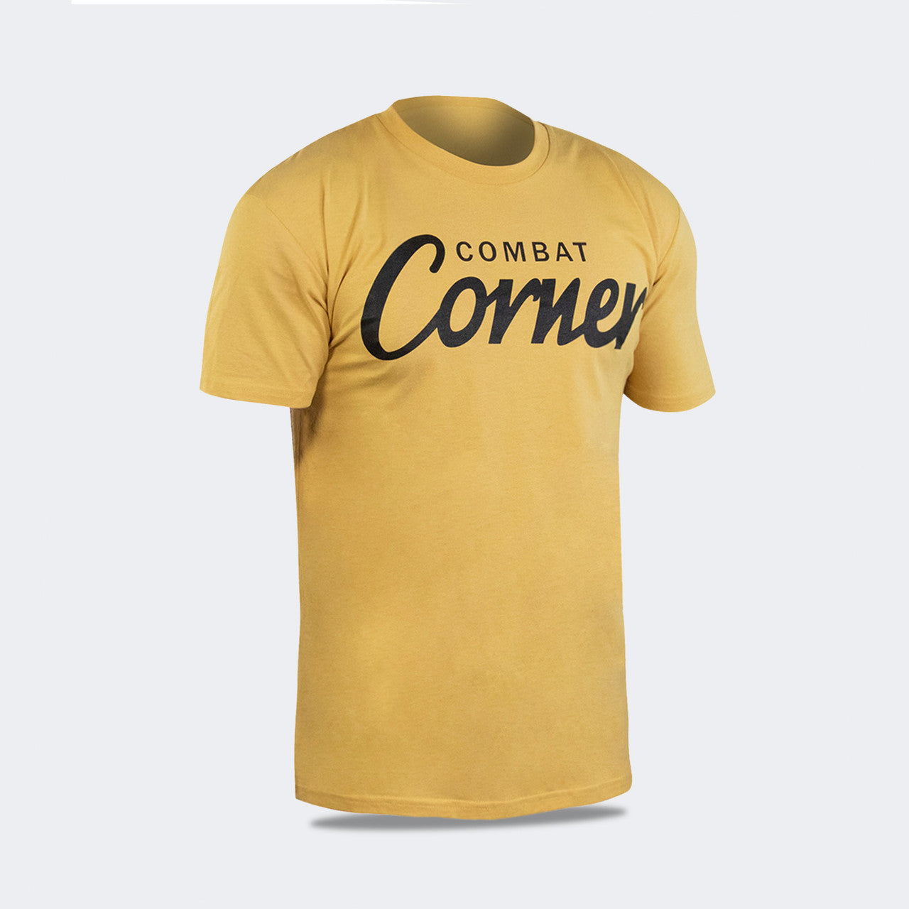 Classic Specialty Mustard Tee, Combat Corner T-Shirt, MMA Shirt, CRNR Shirt
