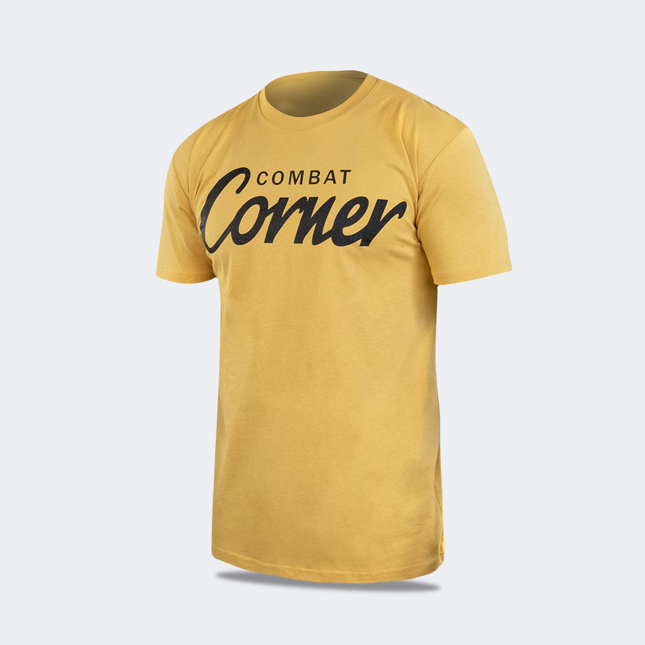 Classic Specialty Mustard Tee, Combat Corner T-Shirt, MMA Shirt, CRNR Shirt