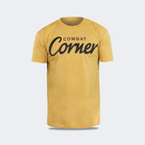 Classic Specialty Mustard Tee, Combat Corner T-Shirt, MMA Shirt, CRNR Shirt