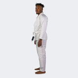 White BJJ GI, Cheap BJJ GI, Affordable Jiu Jistu GI, White Jiu Jitsu GI with Belt, Classic Kimono, Academy GI, BJJ GI, Brazilain Jiu Jitsu GI, BJJ Uniform, Jiu Jistu Uniform, Wholesale GI