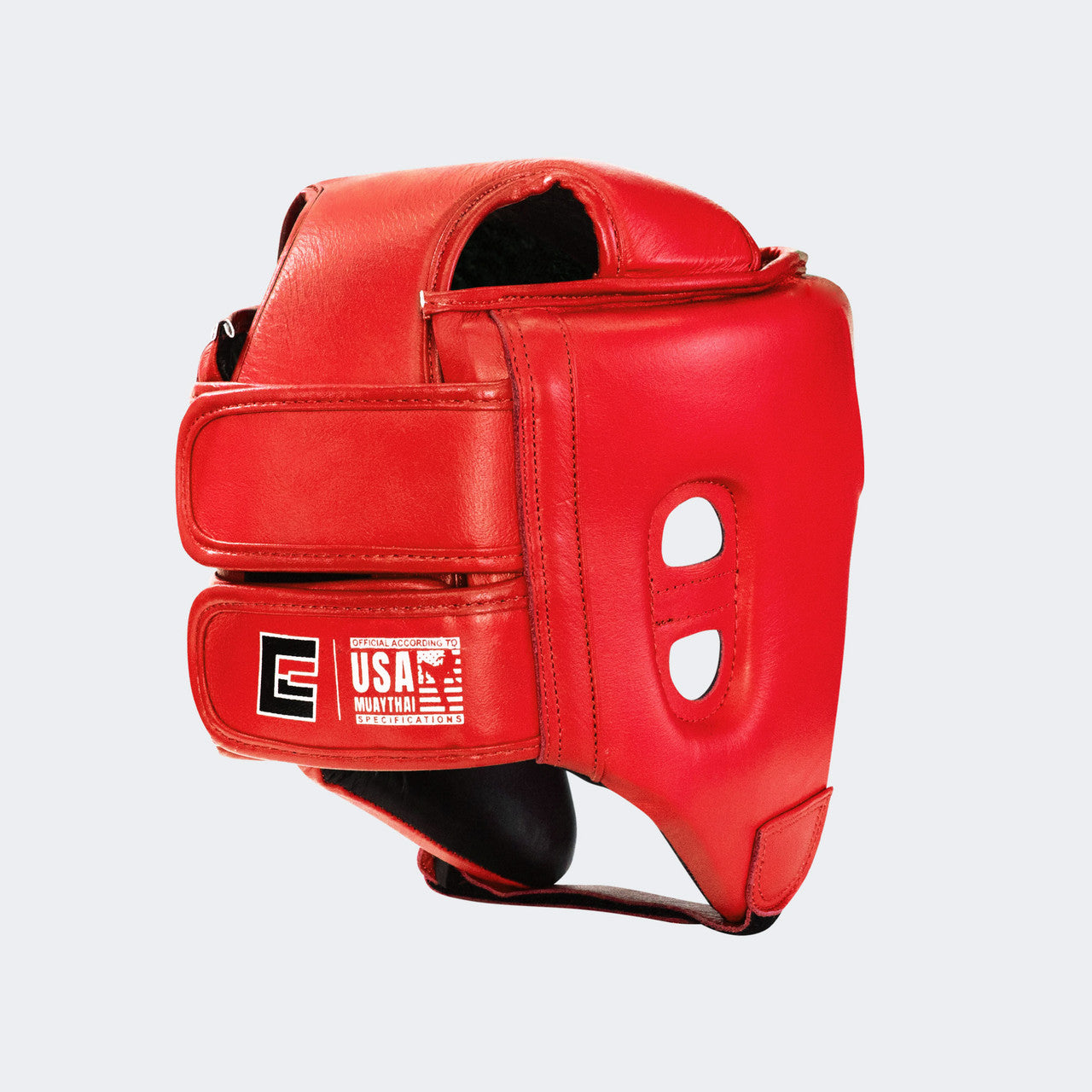 Muay Thai Headgear, USMF Headgear, IFMA Headgear, USA Muay Thai Headgear, Boxing Headgear, Kickboxing headgear, red boxing headgear