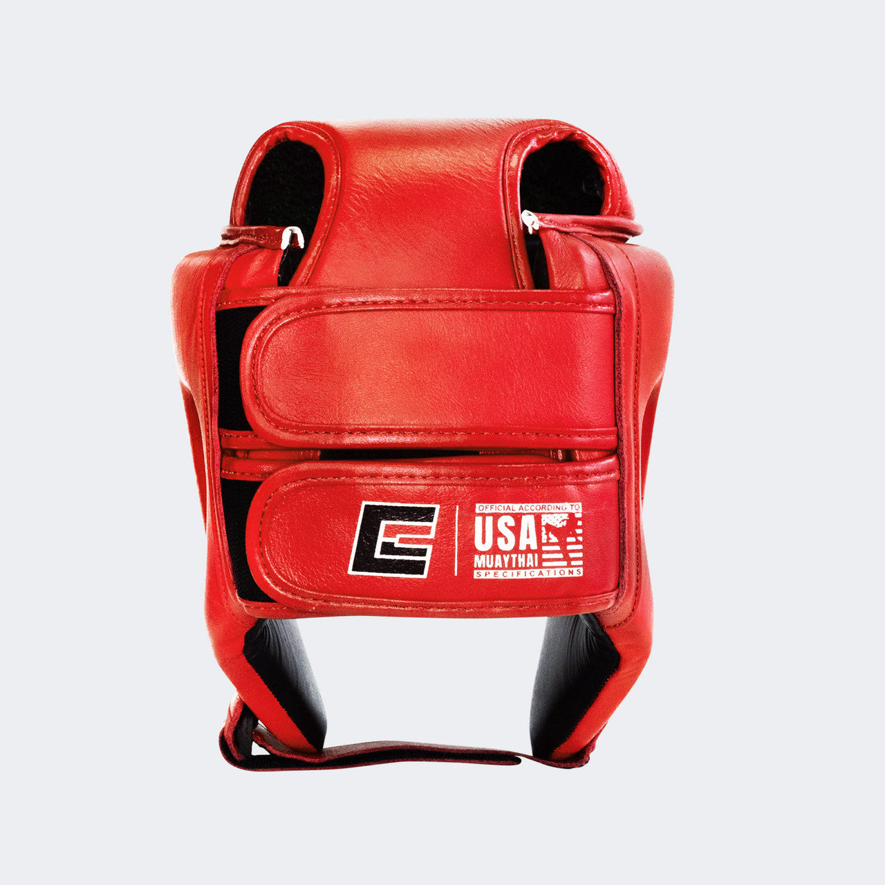 Muay Thai Headgear, USMF Headgear, IFMA Headgear, USA Muay Thai Headgear, Boxing Headgear, Kickboxing headgear, red boxing headgear