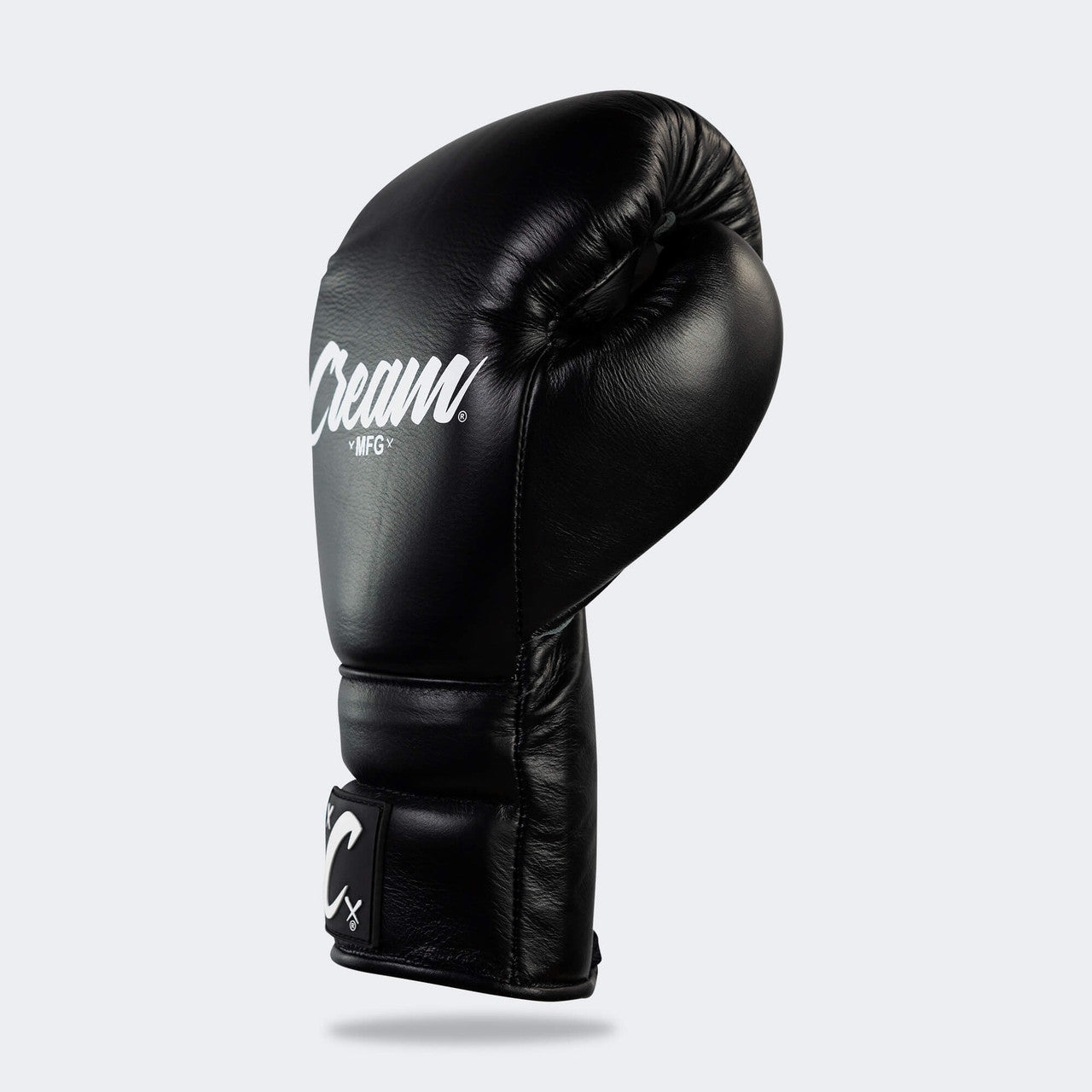 TJ1 Lace Up Boxing Gloves | Black | Cream – Combat Corner