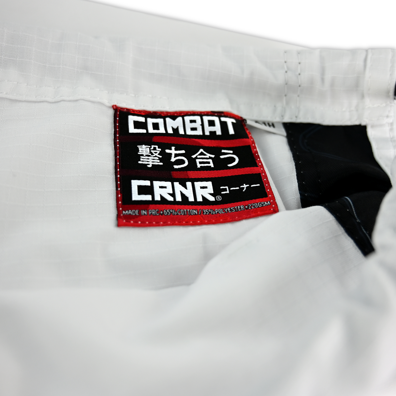 Combat Corner, CRNR, Jiu Jitsu GI White, BJJ