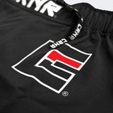 Combat Corner Shorts, CRNR Shorts, Cross Trainer Shorts, MMA Shorts, BJJ Shorts, Fight Shorts, Black Fight Shorts