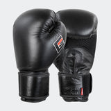 Elite Boxing Gloves, Elite Leather Boxing Gloves, Combat Corner Gloves, Black Leather Boxing Gloves, Black Boxing Gloves