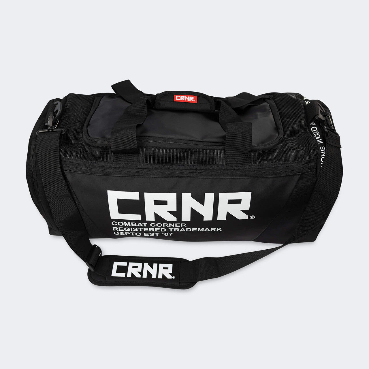 Product photo of the top down angle of the Combat Corner Essential Gear Bag
