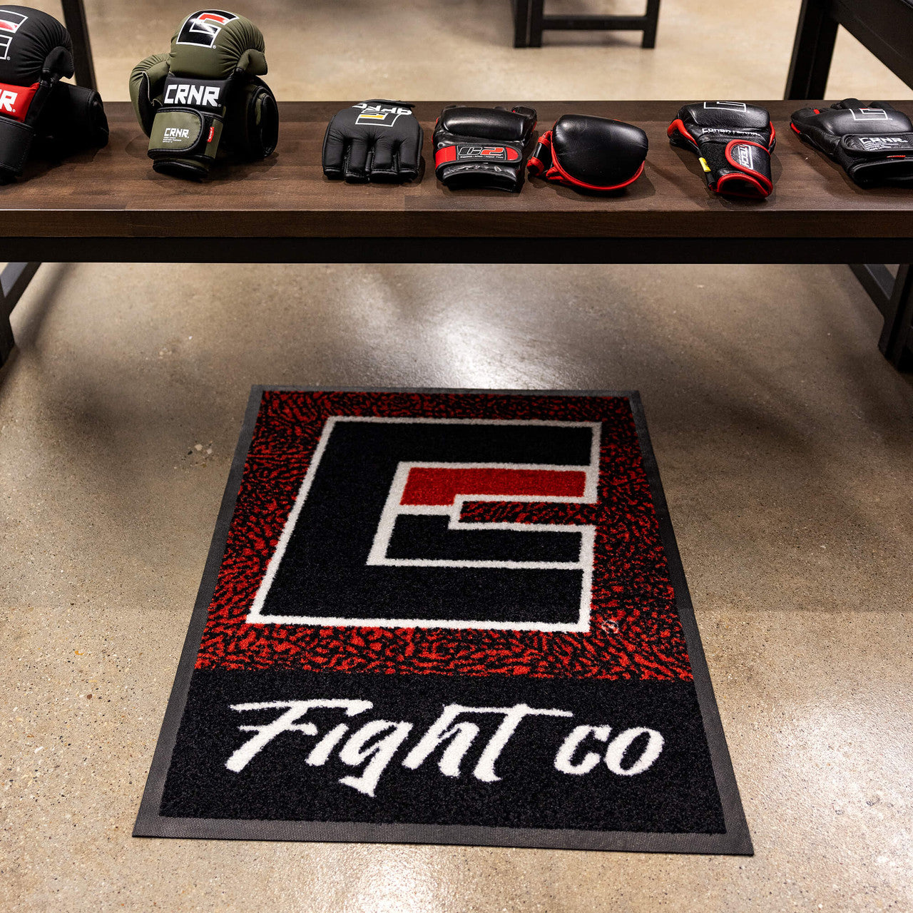 CRNR Area Rug, Entry Rug, Non Slip Rug, Combat Corner Rug