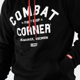 Combat Corner Fight Shop Hoodie, MMA Hoodie, BJJ Hoodie, Combat Corner Hoodie, Fight Hoodie
