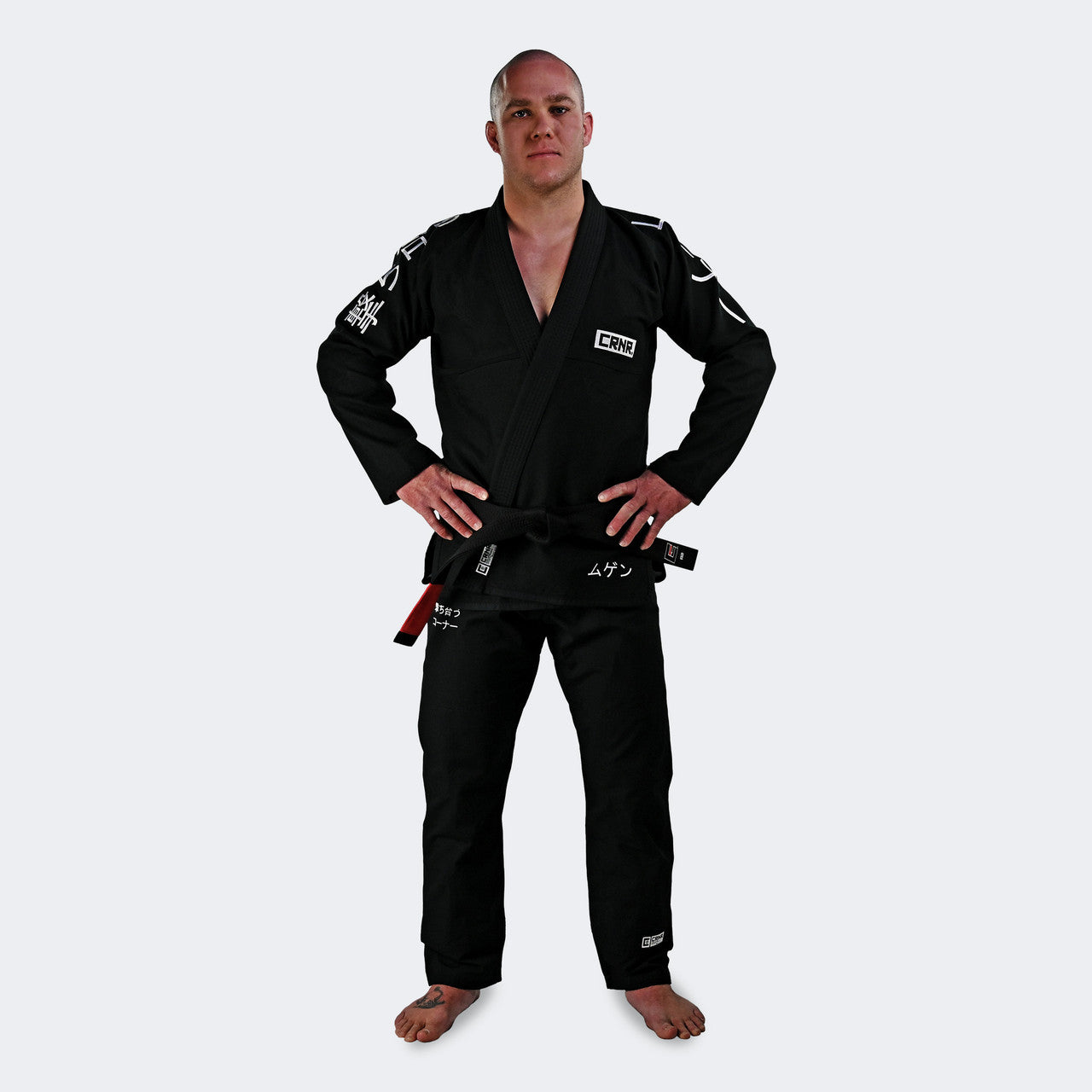 Combat Corner, CRNR, Jiu Jitsu GI Black, BJJ