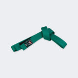 combat corner, bjj belt, gi belt, green belt, jiu jitsu